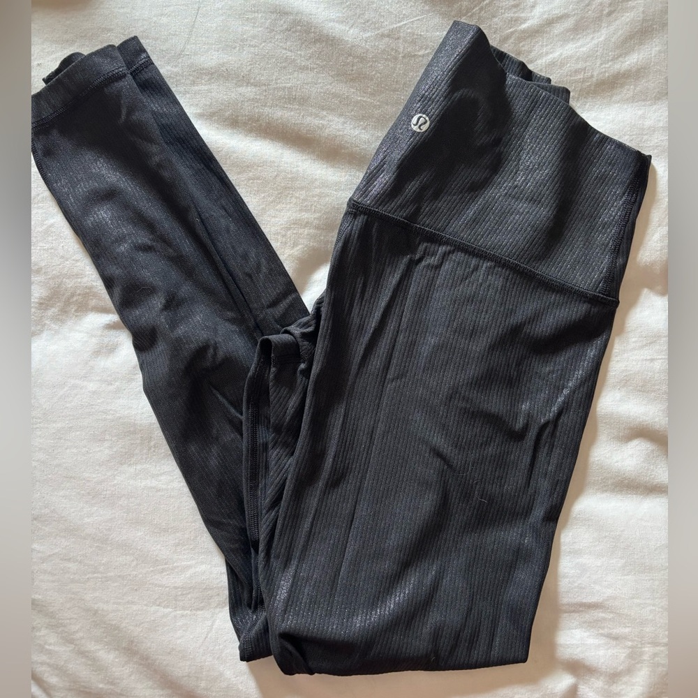 Lululemon Align Faux Leather Leggings